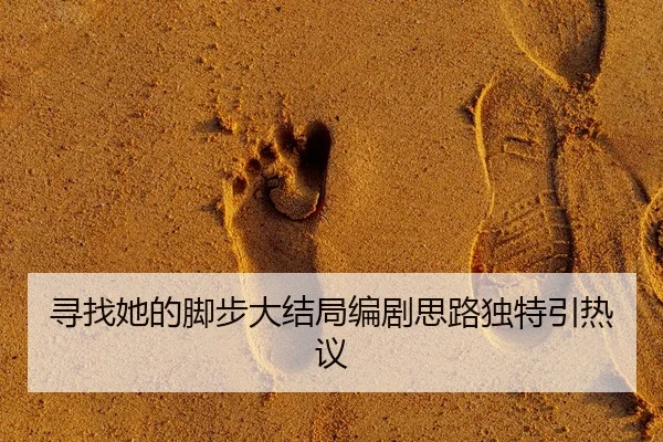 寻找她的脚步大结局编剧思路独特引热议